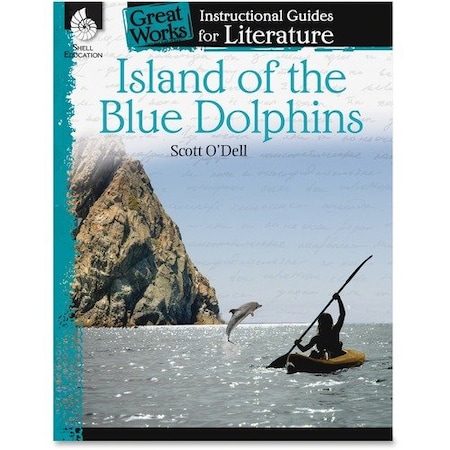 Shell Education Teacher Created Materials Instructional Guide Book, Island Of The Blue Dolphins, Gr 4-8 SHL40208